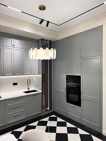 элитка авангард: 2 комнаты, 80 м², Асанбай мкр Элитка, 3 этаж, Дизайнерский ремонт — 2