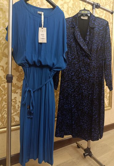 Повседневные платья: Повседневное платье, Турция, Длинная модель, Трикотаж, Футляр, S — 9