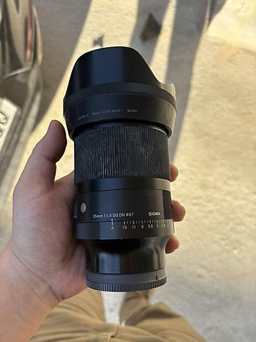 sigma 35mm: Объектив SIGMA 35mm F1.4 DG DN Art (байонет Sony E, полнокадровый) — 2