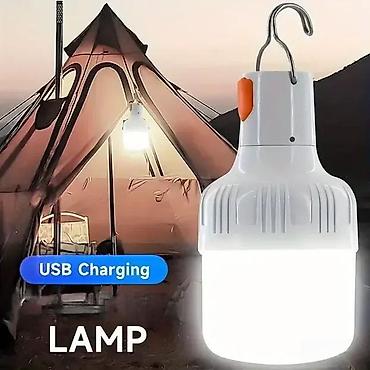 Oprema za kampovanje: LED kamp lampa sa kukom NOVO. Karakteristike: 1. ✨ Široko — 2