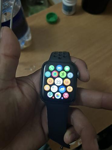Акылдуу сааттар: Apple Watch Nike (серия не указана), цвет Space Gray, черный — 3