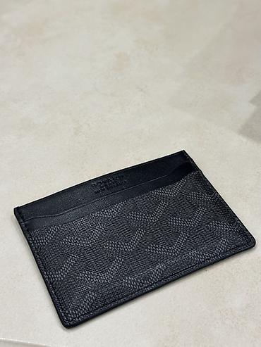 Картхолдеры: Карточница Goyard, компактная и тонкая. Характеристики: - Материал — 11