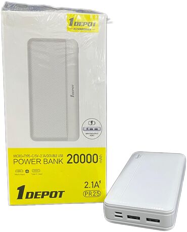 ucuz powerbank: Powerbank 20000 mAh, Yeni