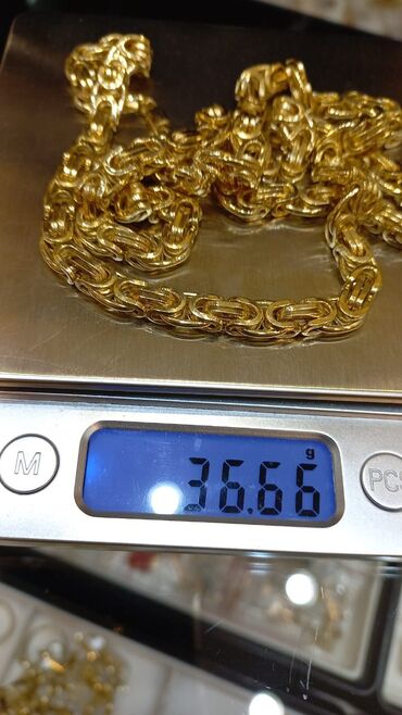 цепочка золото бишкек цена: Продаю, Новое ювелирное изделие ручной работы, цепь золото, 585 проба