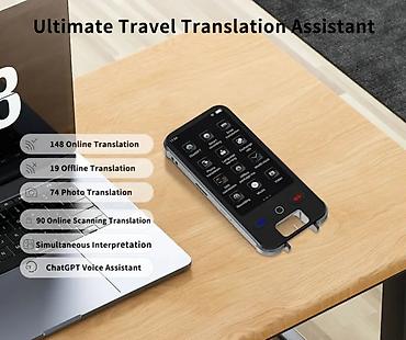 Digər ofis texnikası: Tərcümə aparatı AI Translator–148 Dildə Cib Tərcüməçiniz 🔹 Model — 3