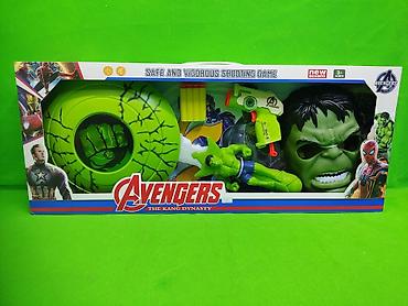 бластеры: Игровой набор Avengers: The Kang Dynasty — Hulk Комплектация: - Маска — 1