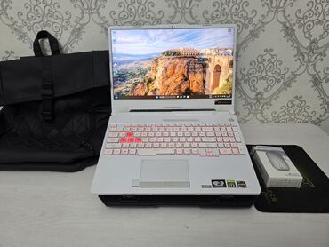 ноутбук 3060: Ноутбук, Asus, 32 ГБ ОЗУ, AMD Ryzen 7, 15.6 ", Б/у, Для работы, учебы, память NVMe SSD