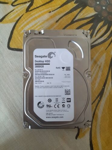 жесткий диск seagate 80 гб: Накопитель, Новый, Seagate, HDD, 3 ТБ, Для ПК