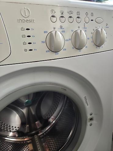 Бытовая техника: Стиральная машина Indesit (фронтальная загрузка). Основные — 3