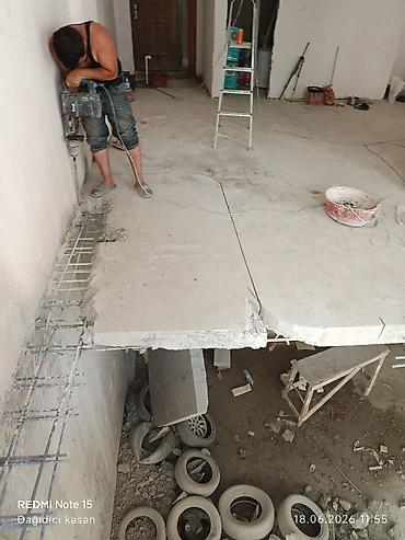 Beton işləri: Beton kəsmə xidməti - Divar, döşəmə və tavanlarda dəqiq və səliqəli — 25