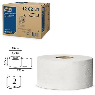 Digər biznes avadanlığı: Tork mini jumbo tualet kağızı 170 metr — 1