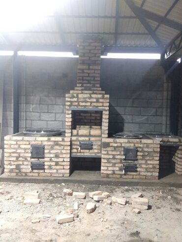 помощник официанта: Очок барбекю салабыз газовый системада.столешница, мойка, кафель