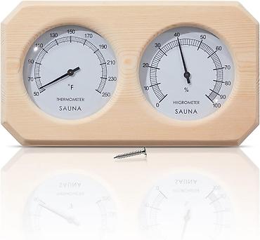 Sauna üçün termo-hiqrometr (divara quraşdırılan) - İki göstərici lalafo.az -da Sauna üçün termo-hiqrometr (divara quraşdırılan) - İki göstərici