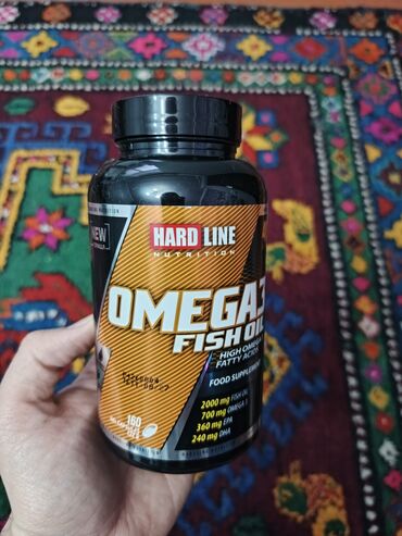 i̇dman qidası: OMEGA3 Hard Line TÜrküye firmasi icerisinde 160 capsul olur Hal