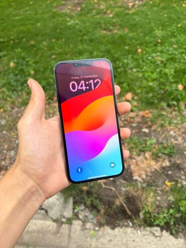 iphone xr 13 pro цена: IPhone 13 Pro Max, Колдонулган, 256 ГБ, Sierra Blue, 100 %