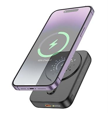 powerbank magsafe: Магнитный беспроводной пауэрбанк с поддержкой MagSafe - — 2