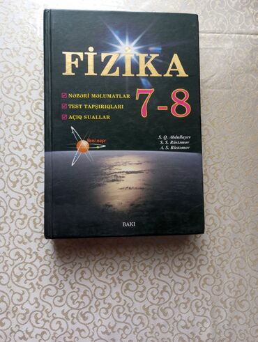 6 ci sinif rus dili kitabi oxu: Fizika, Rüstəmov qayda kitabı - 5AZN