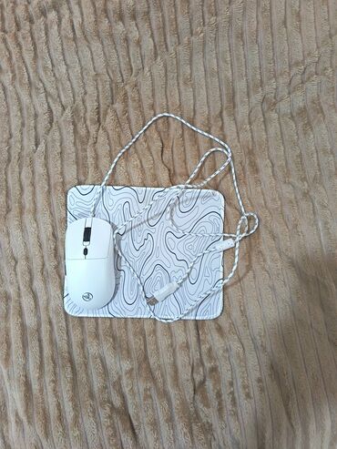 oyun komputer: Oyun və ofis üçün kompüter siçanı + USB şarj/data kabeli + kiçik