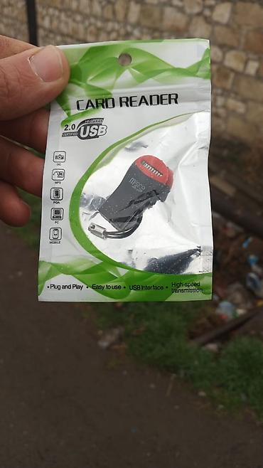 mp3 pleyer: USB 2.0 MicroSD Kart Oxuyucu - USB 2.0 Hi‑Speed sertifikatlı, yüksək — 1