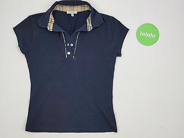 pull and bear rozmiary: Burberry, Damska koszulka polo, rozmiar M — 2