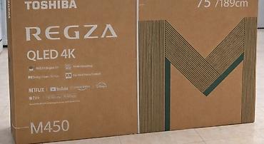 108 ekran: Toshiba REGZA QLED 4K TV – M450 seriyası, 65 ekran - QLED 4K ekran — 1