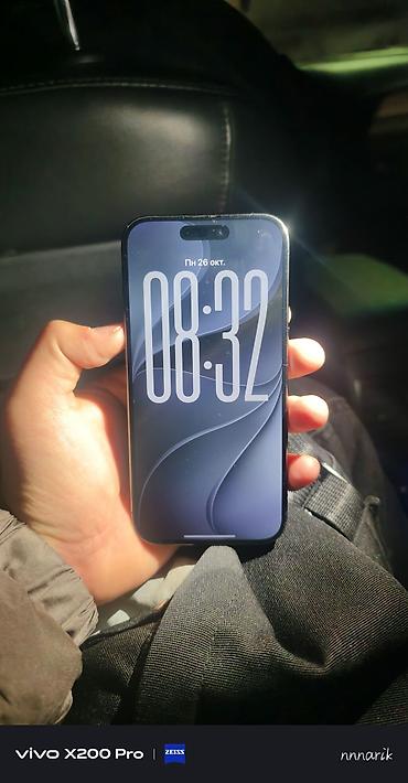 poco x7 512: IPhone 15 Pro, Б/у, 256 ГБ, Space Gray, Защитное стекло, 100 % — 1