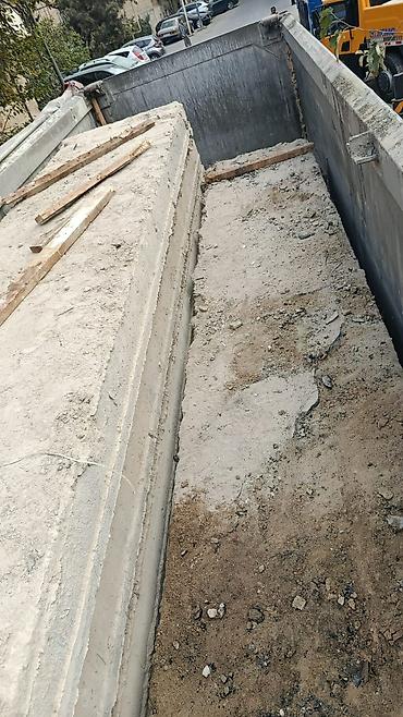 Beton işləri: Xidmət: Monolit və boşluqlu beton plitələrin hazırlanması, daşınması — 1