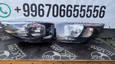Передние фары: Комплект передних фар Hyundai 2018 г., Б/у, Оригинал — 9