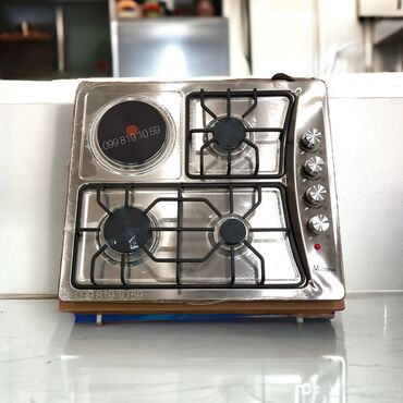 plitə elektrik: Плита Комбинированная, Встраиваемая, 4 конфорки, Новый