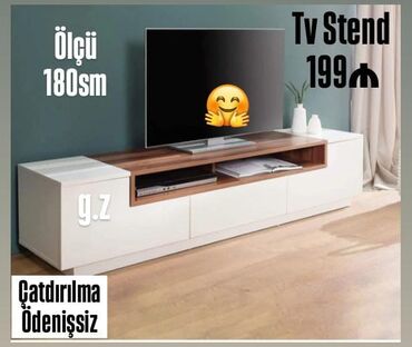 Masa və oturacaq dəstləri: TV stend yeni