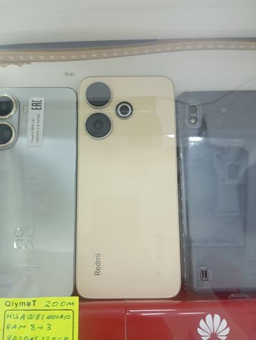 кнопка телефон: Redmi 13, 256 GB, rəng - Sarı, Sənədlərlə
