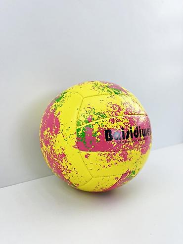 Мячи: №: 8718 Məhsulun adı: Voleybol üçün top Baisidiwei, sarı Brend — 2