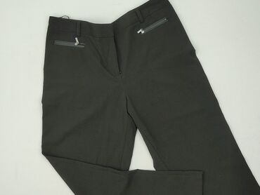 ubrania w stylu retro: Material trousers for women, size 2XL