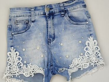 spodenki rozkloszowane jeansowe sinsay: Miss RJ, Shorts for women, size S