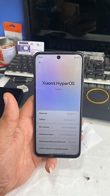 redmi note 12 pro plus: Redmi 12, 256 GB, rəng - Qara — 2