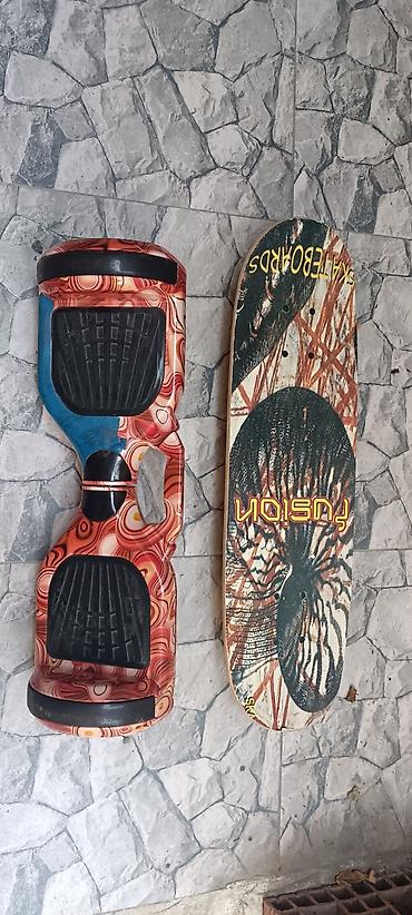 Giroskuterlər: İki məhsul bir yerdə – elektrikli hoverboard və skeytbord - — 1