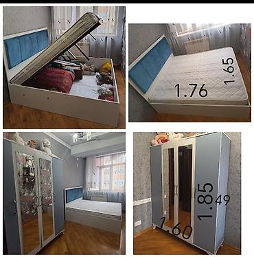 İkinəfərlik çarpayı, Dolab, 2 tumba, İşlənmiş