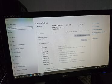Masaüstü kompüterlər və iş stansiyaları: Masaüstü kompüter – QORI korpus Salam kasa tek satılır, monitor — 8