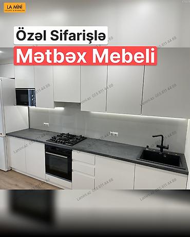 Ev və bağ: Özəl sifarişlə mətbəx mebeli – lakonik və minimalistik dizayn - — 1