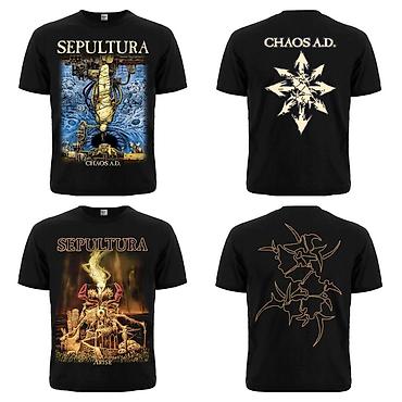 Футболки: Футболки с символикой культовых групп, выполненные из натурального — 2