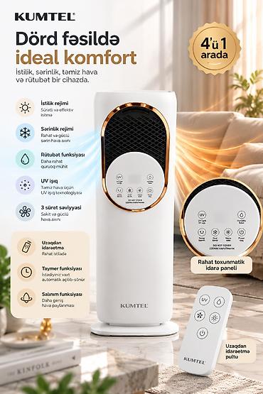 gen: Kumtel 4‑ü 1‑də Hava Komfort Cihazı Dörd fəsildə ideal komfort — 2