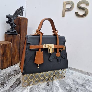 Torbe: Elegantna torbica, Hermes, Materijal: Koža, Lakovana koža — 19