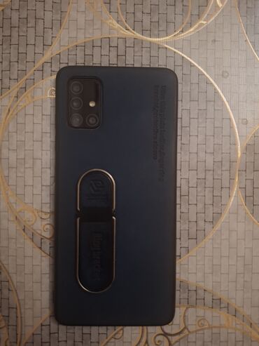 samsung a70 ekran qiymeti: Samsung Galaxy A51, rəng - Qara, Barmaq izi