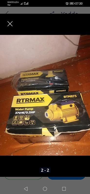 Все для дома и сада: RTRMAX su nasosu və nasos tənzimləyicisi dəsti - Brend: RTRMAX - — 1