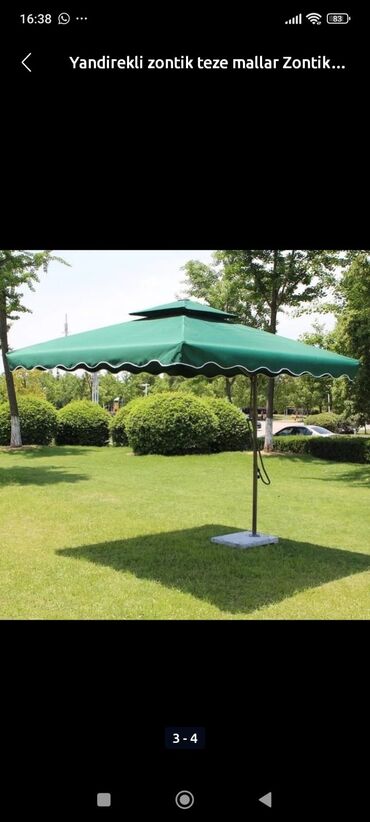 Boçkalar və çəlləklər: 🏖️🌴🌳 Çetir Zontik cetir 220 x 220 sm 250 azn 250 x 250 sm 699 azn