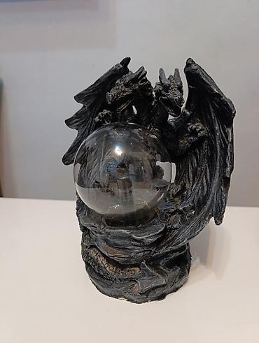 ofinger za stvari: Dekorativna lampa – “Zmajeva kristalna kugla” - Figura dva zmaja — 6