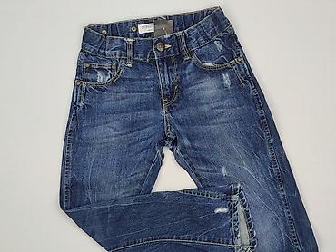 trapped jeans: Spodnie jeansowe, DenimCo, 5-6 lat, 116, stan - Idealny — 1