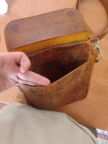 Классические сумки: Сумка через плечо BUGU из натуральной кожи писать на ватцап - — 11