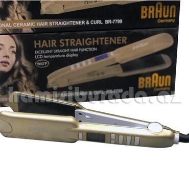 vafli saç modelleri: Saç düzləşdirici Braun BR-7799 Brend:Braun Növ:Saç düzləşdirici