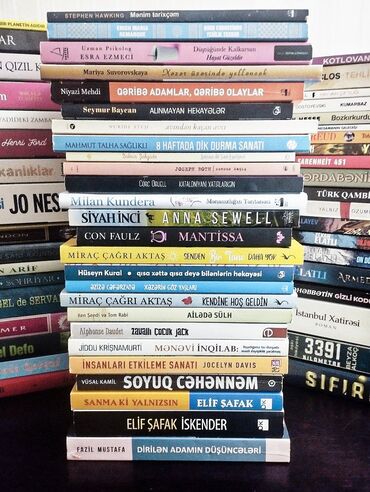 Bədii ədəbiyyat: HƏR JANRDAN YENİ VƏ İKİNCİ ƏL KİTABLAR UYĞUN QİYMƏTDƏ. ✨🪅 📬 BÖLGƏLƏRƏ -da lalafo.az — 4 Bədii ədəbiyyat: HƏR JANRDAN YENİ VƏ İKİNCİ ƏL KİTABLAR UYĞUN QİYMƏTDƏ. ✨🪅 📬 BÖLGƏLƏRƏ — 4